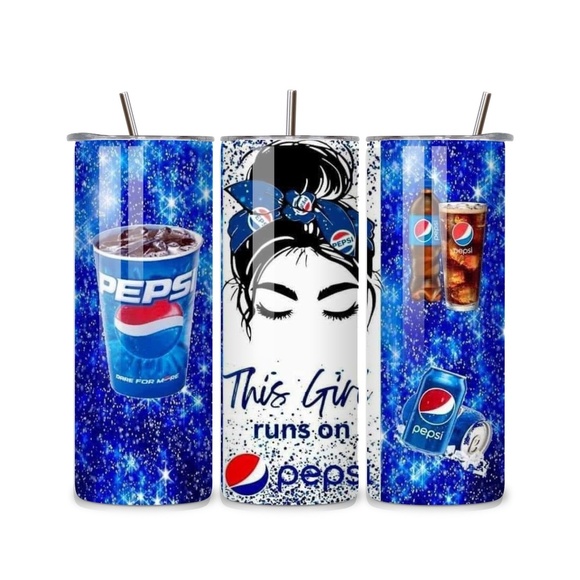 Pepsi 20oz Stainless Steel Tumbler - Picture 1 of 1